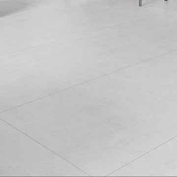 Cemento White Matt Wall&Floor Porcelain Tile-600x600mm