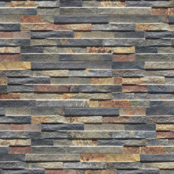 Earth Natural Split Face Wall Cladding Tile 155x400 mm