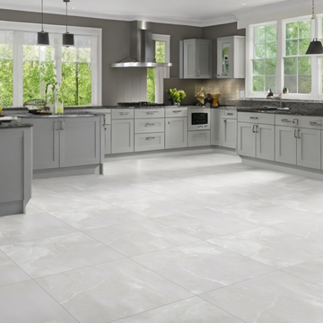 Elegance Onyx Bianco Matt Wall&Floor Porcelain Tile - 600x600mm