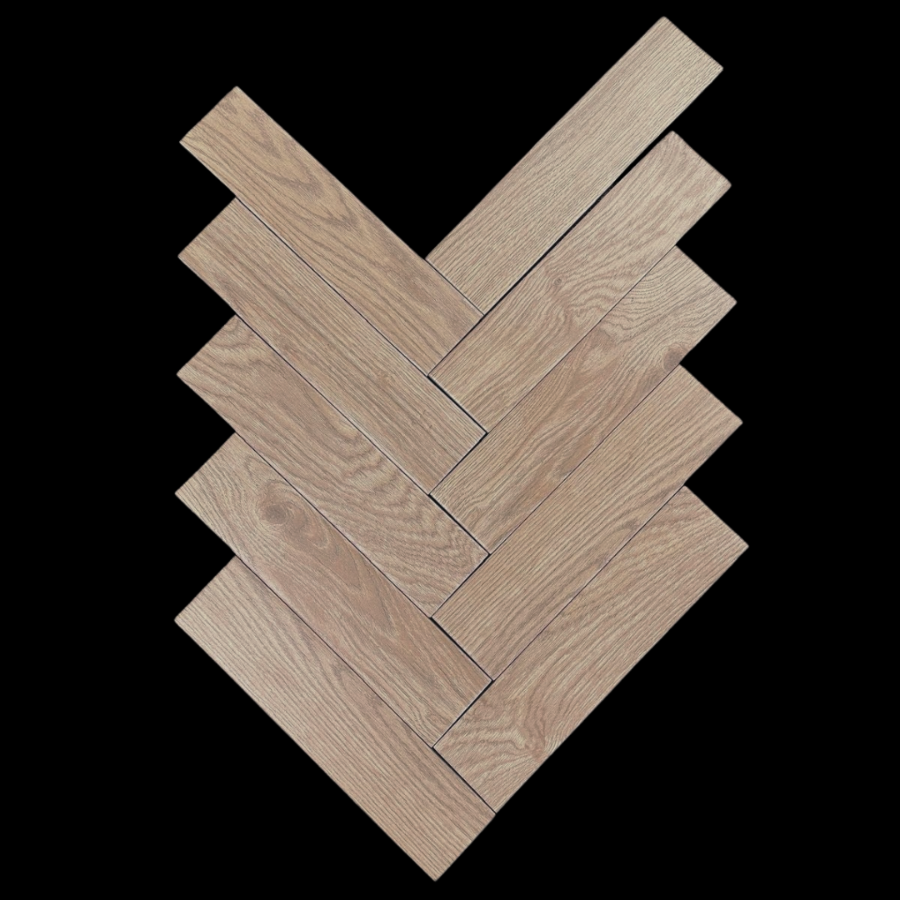 Elegante Teka Wood Effect Porcelain Floor Tile-330x80mm