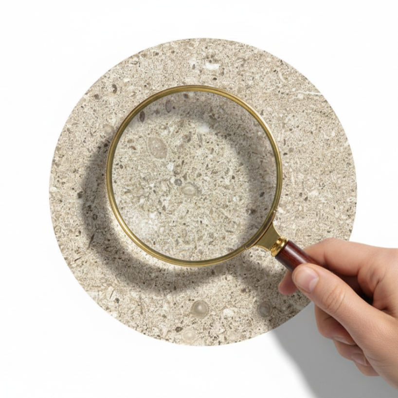 Essence Beige Chiselled Edge Outdoor Porcelain Slabs - 1200X600x20 mm