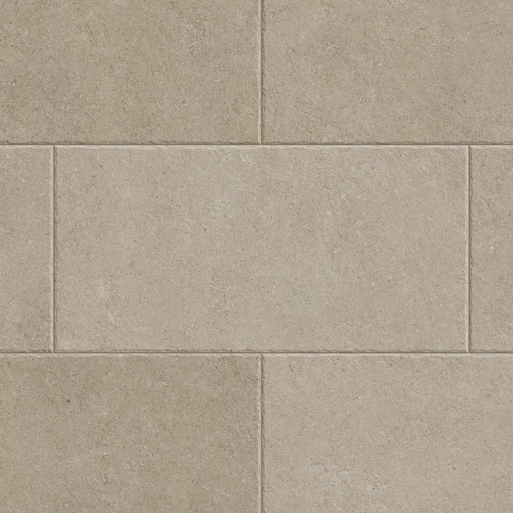 Essence Beige Chiselled Edge Outdoor Porcelain Slabs - 1200X600x20 mm