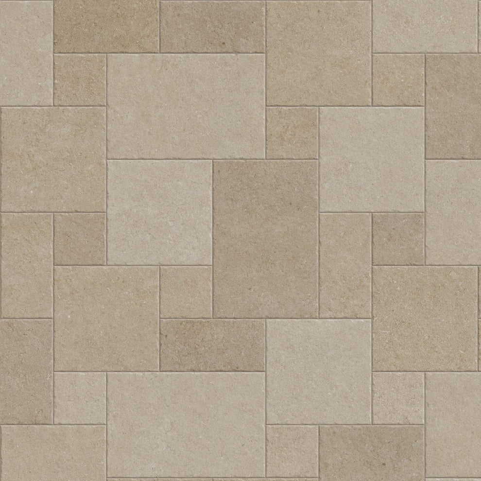 Essence Beige Chiselled Edge Wall&Floor Porcelain Tile-Mixed Size