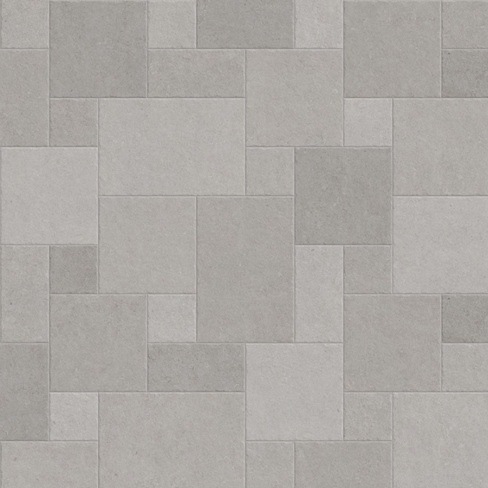 Essence Grey Chiselled Edge Wall&Floor Porcelain Tile-Mixed Size