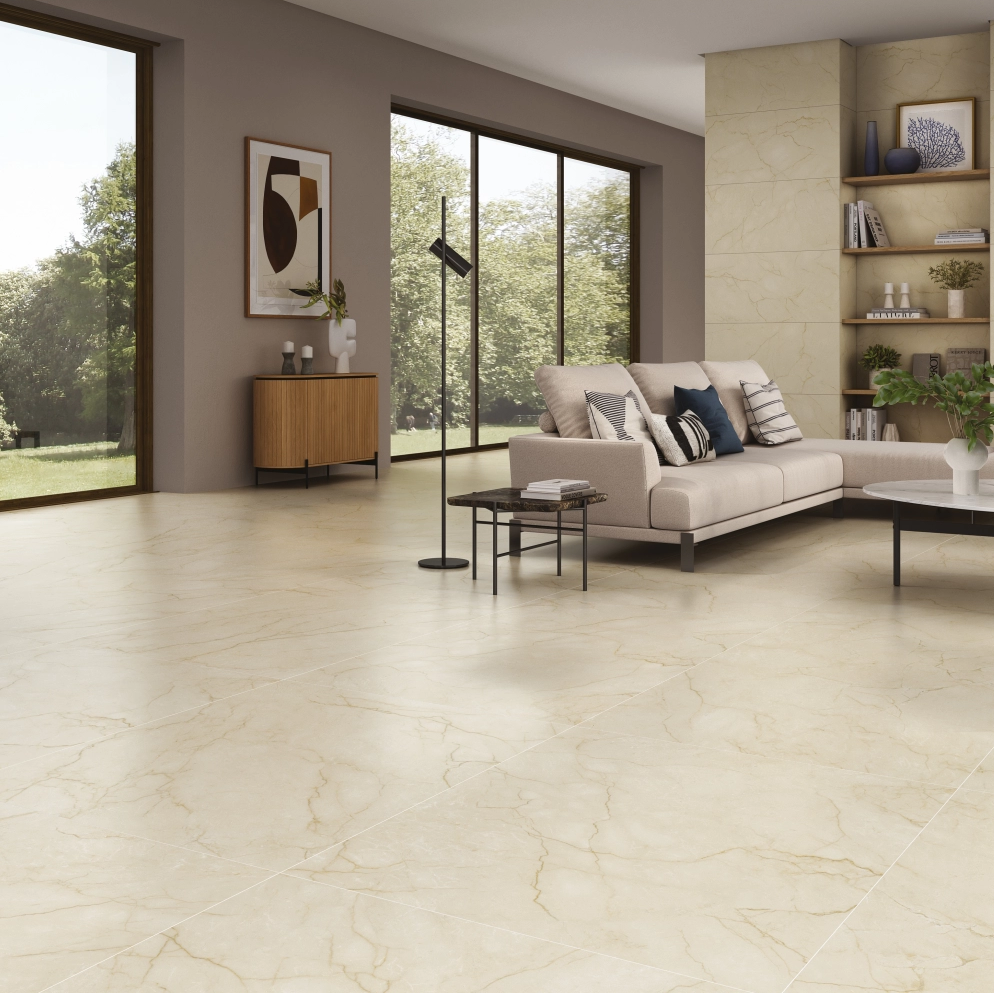 Galileo Cream Wall&Floor Porcelain Tile-980x980mm