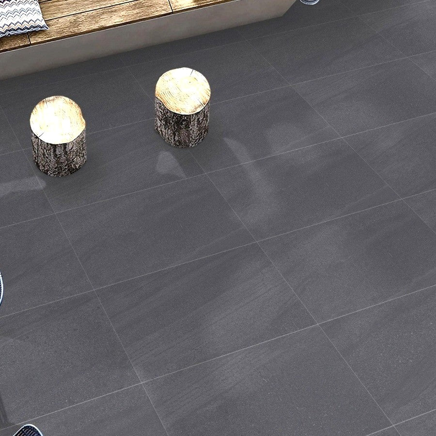 900x600x20 mm Gloria Anthracite Outdoor Porcelain Paving Slabs 