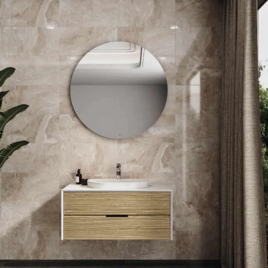  Glossy Rocky Beige Indoor Wall Tile 300x600mm