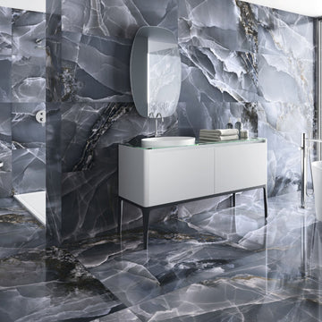 Grace Onyx Blue Wall&Floor Porcelain Tile-1200x600mm