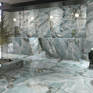 Grace Onyx Turquoise Wall&Floor Porcelain Tile-1200x600mm