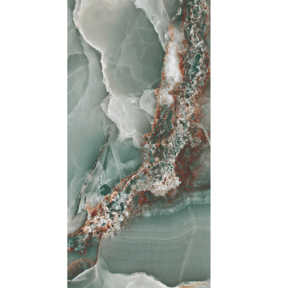 Grace Onyx Turquoise Wall&Floor Porcelain Tile-1200x600mm
