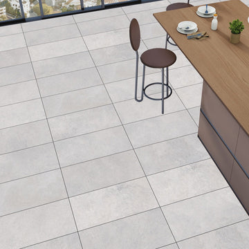 Heritage Blanco Matt Wall&Floor Porcelain Tile 600x300mm