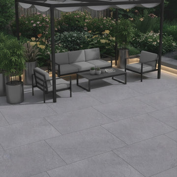 Horizon Graphite Outdoor Porcelain Paving Slabs 900x600x20mm