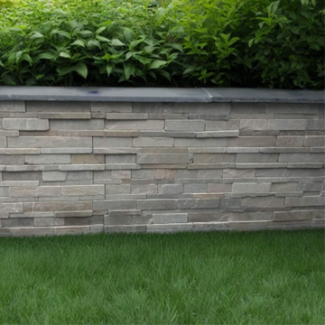 Kandla Grey Natural Split Face Wall Cladding Tile 150x600 mm