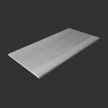 Kandla Grey Porcelain Bullnose Coping Steps 900x450x20 mm