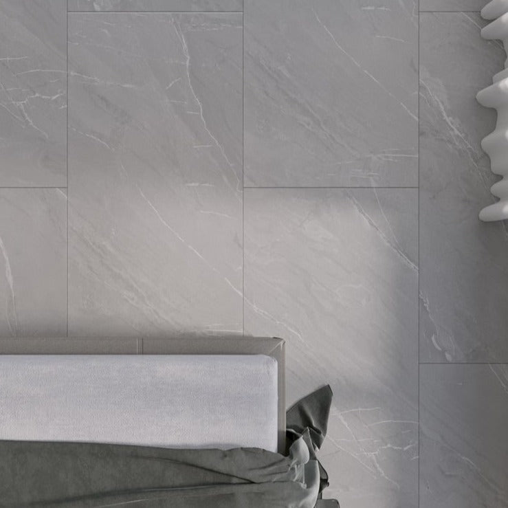 Laguna Grey Matt Wall&Floor Porcelain Tile - 600x600mm