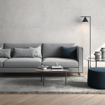 Lucca Bianco Matt Wall&Floor Porcelain Tile-1200x600mm