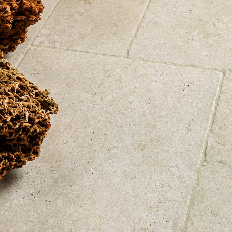 Italian Lucia Beige Chiselled Edge Matt Porcelain Tile- 900x600mm