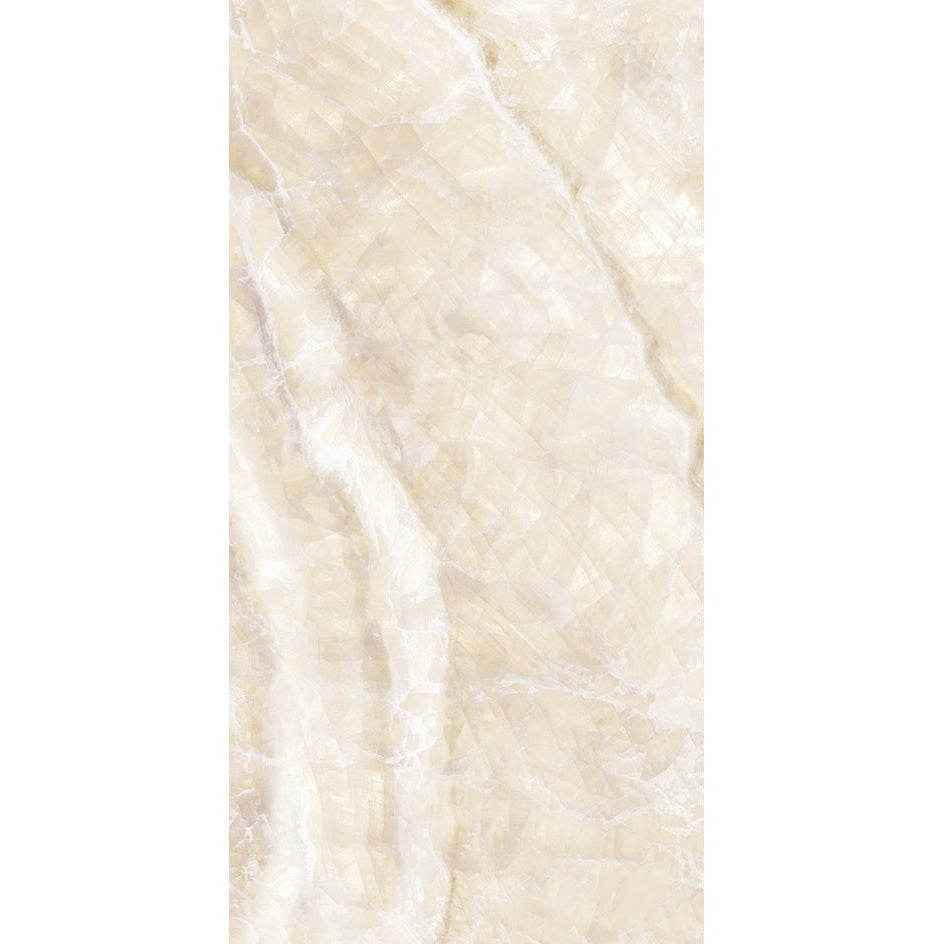 Italian Lumistone Ivory Polished Wall&Floor Porcelain Tile-1200x600mm