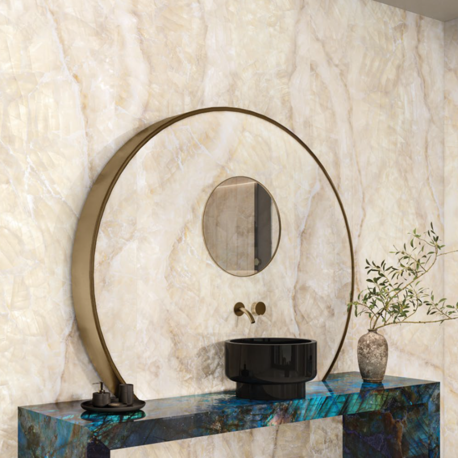 Italian Lumistone Ivory Matt Wall&Floor Porcelain Tile-1200x600mm