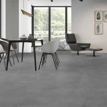 Lux Dark Grey Wall & Floor Porcelain Tile-1200x1200mm