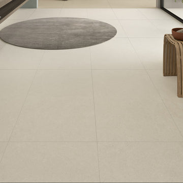 Luxe Stone White Matt Italian Porcelain Tile-1200x600mm