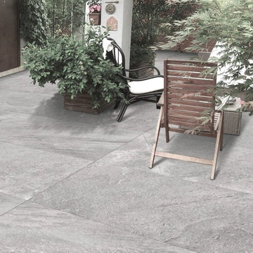 Mallorca Grey Outdoor Porcelain Paving Slabs - 1200X600x20 mm