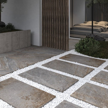 Mallorca Multicolour Outdoor Porcelain Paving Slabs - 1200X600x20 mm