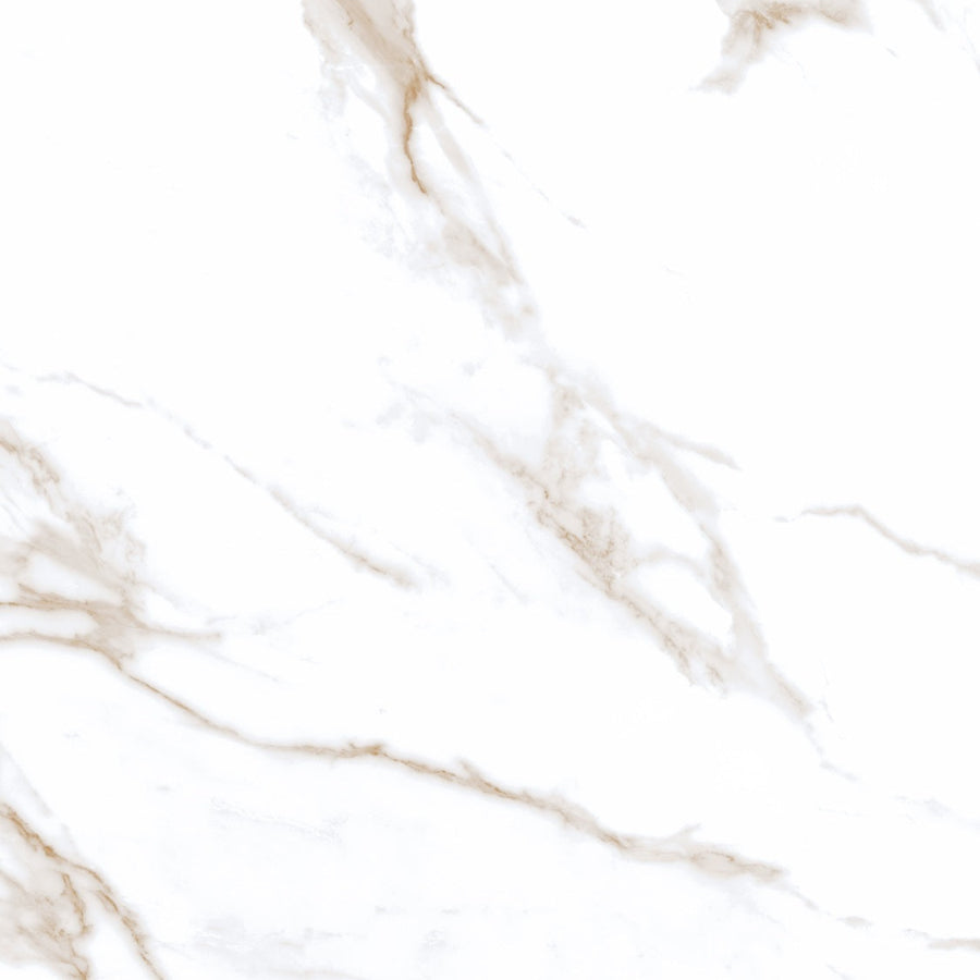 Mercury Gold Matt Wall&Floor Porcelain Tile - 600x600mm
