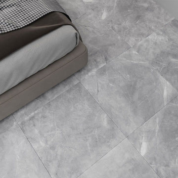 Modena Grey Matt Wall&Floor Porcelain Tile-600x600mm