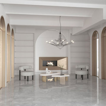 Modena Grey Polished Wall&Floor Porcelain Tile-1200x600mm