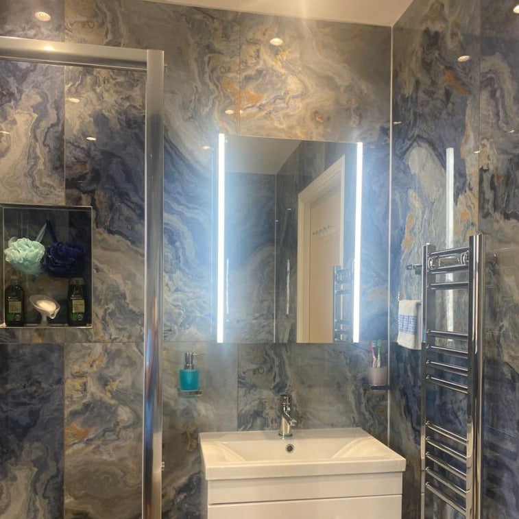 1200x600 Mystica Blue Polished Wall&Floor Porcelain Tile