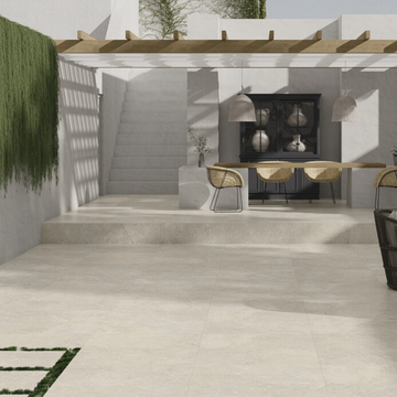 Next Bone Outdoor Porcelain Paving Slabs - 900x600x20 mm
