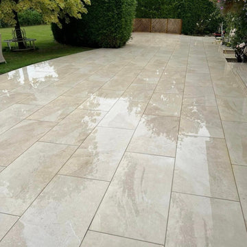 Nova Sand Outdoor Porcelain Paving Slabs - 1200X600x20 mm