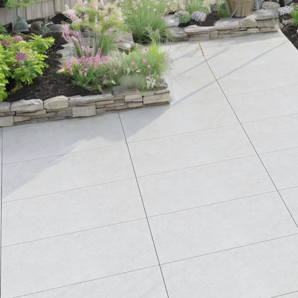 Brava Off White Outdoor Porcelain Paving Slabs1200x600x20