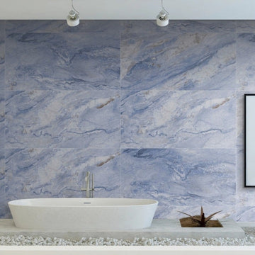 Ocean Blue Matt Indoor Wall&Floor Porcelain Tile-1200x600mm