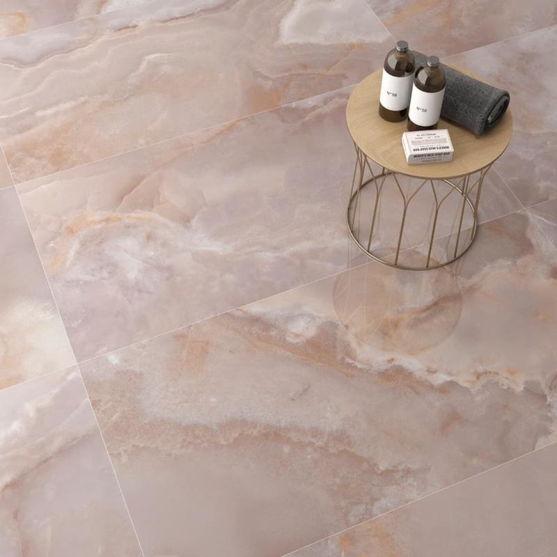 Onyx Coral Indoor Wall&Floor Porcelain Tile-1200x600mm