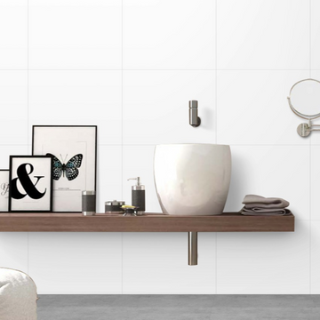 Opal White Polished Wall&Floor Porcelain Tile-800x800mm