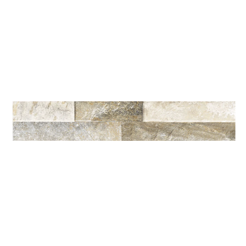 Orlando Beige Split Face Wall Cladding Tile 80x442 mm