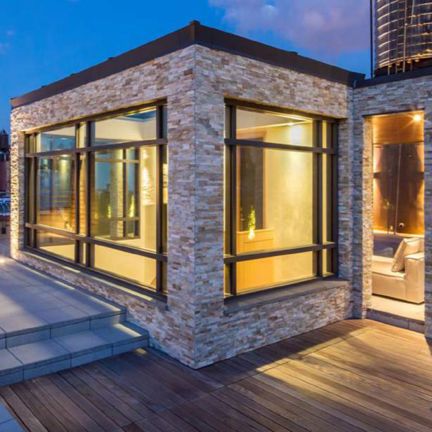 Split Cladding Oyster Natural Stone Split Face Wall Cladding 100x360 mm
