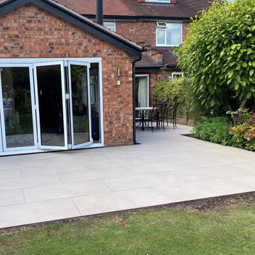 Padova Sand Outdoor Porcelain Paving Slabs - 1200x600x20 mm