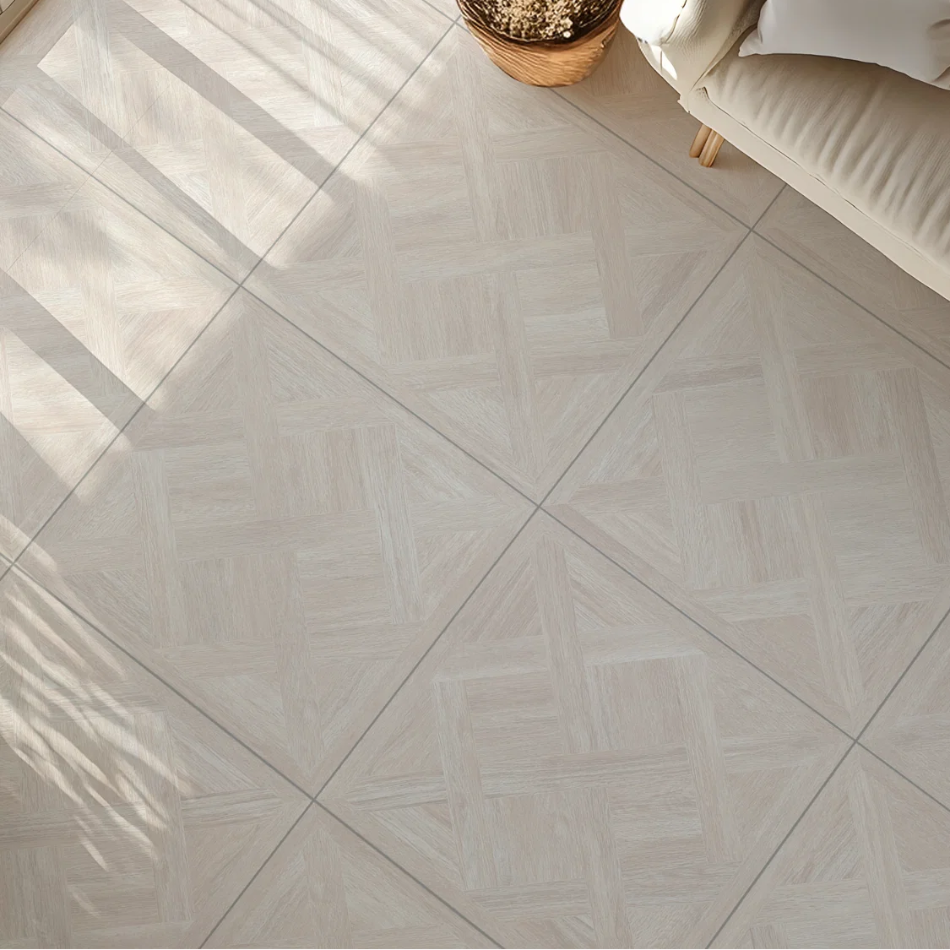 Parke Light Matt Wall&Floor Porcelain Tile-600x600mm
