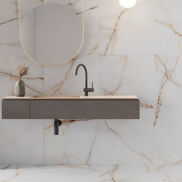 Petra Gold Onyx Matt Wall&Floor Porcelain Tile-1200x600mm