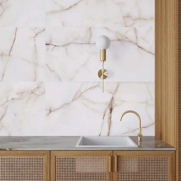 Petra Gold Onyx Matt Wall&Floor Porcelain Tile-625x320mm