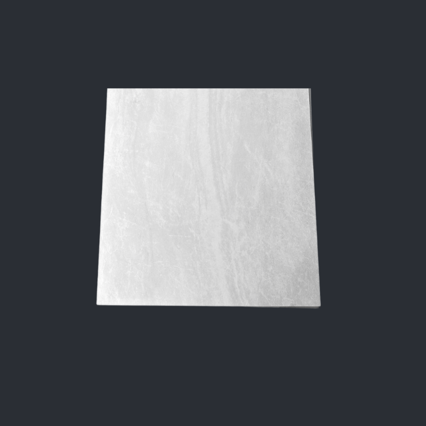 Pierre White Matt Indoor Wall&Floor Porcelain Tile-600x600mm