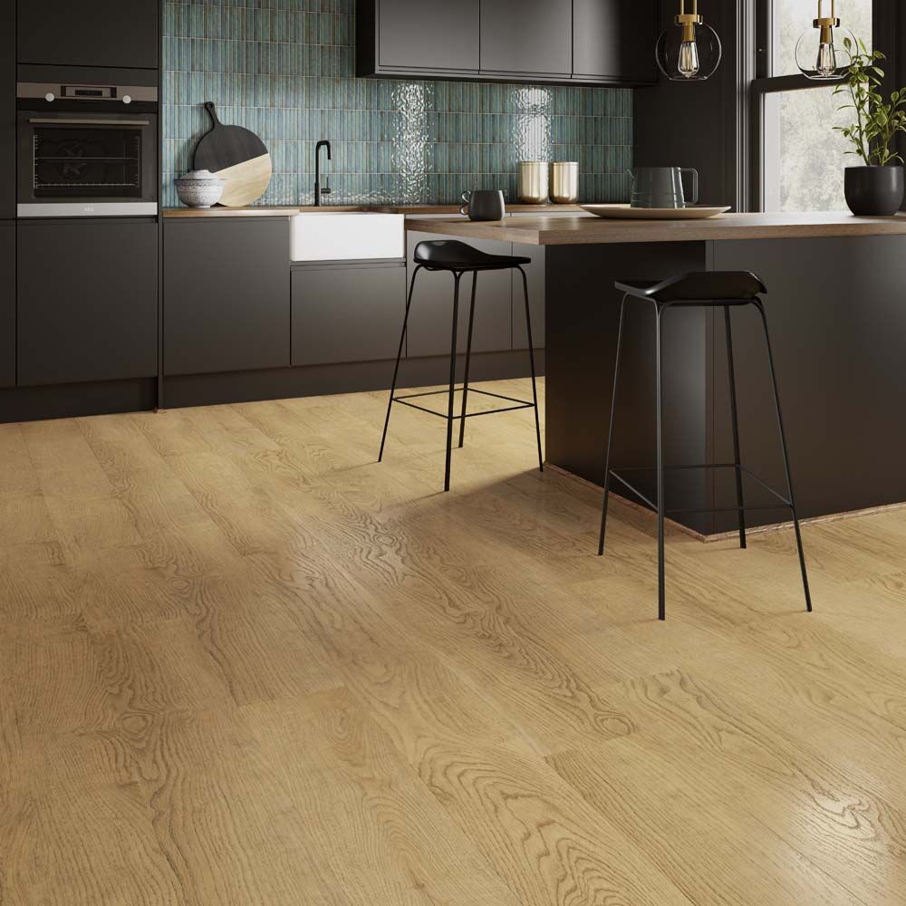 Premium Oak 7.5mm SPC Luxury Click Vinyl Flooring-1219x228mm