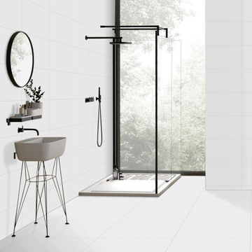 Pure White Polished Wall&Floor Porcelain Tile 600x300mm