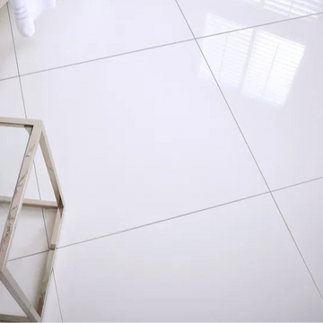 Pure White Polished Wall&Floor Porcelain Tile - 600x600mm