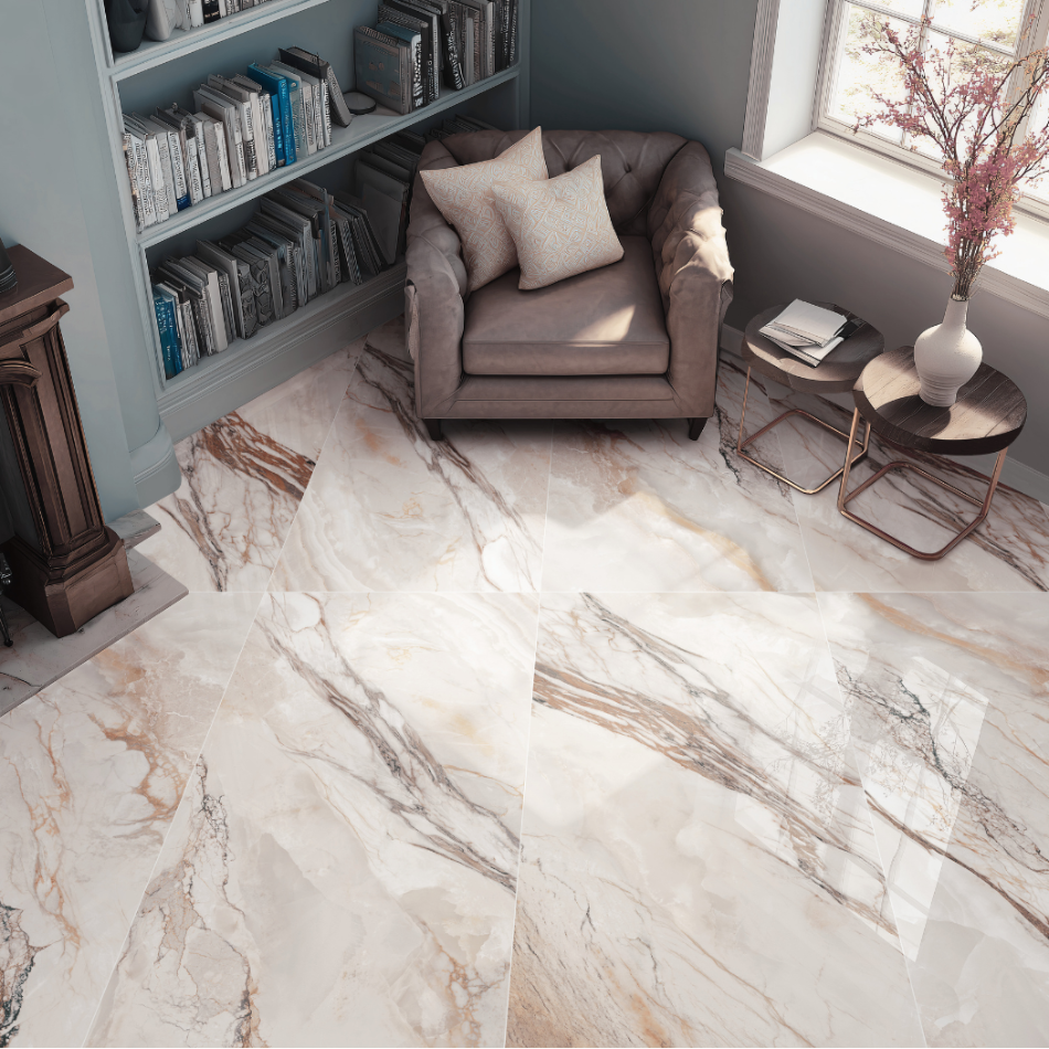 Quartz Marmo Wall&Floor Porcelain Tile-1200x600mm