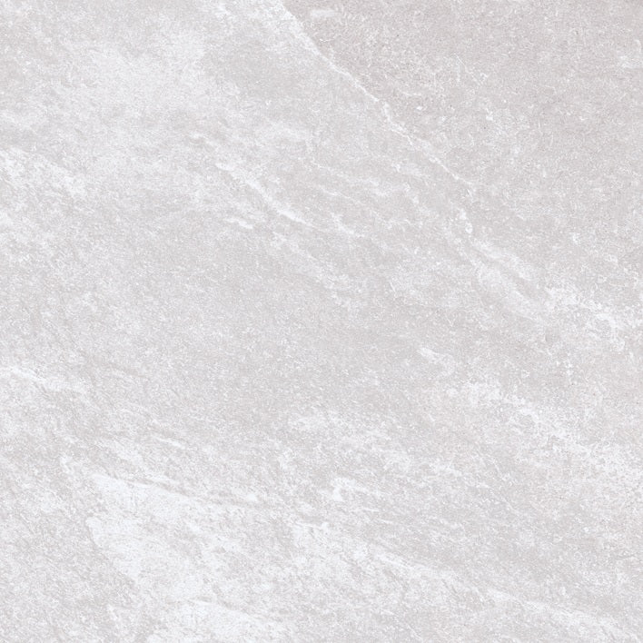 Quarzite White Outdoor Porcelain Paving Slabs - 600x600x20 mm