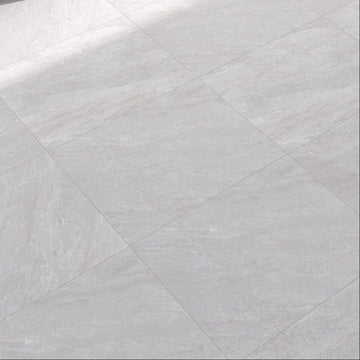 Quarzite White Outdoor Porcelain Paving Slabs - 900x600x20 mm
